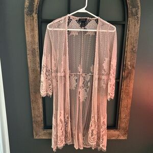 Lace Swim Coverup